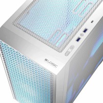 ATX Semi-Tower Gehäuse Logic AT-DART-PRO-ARGB-20 Weiß