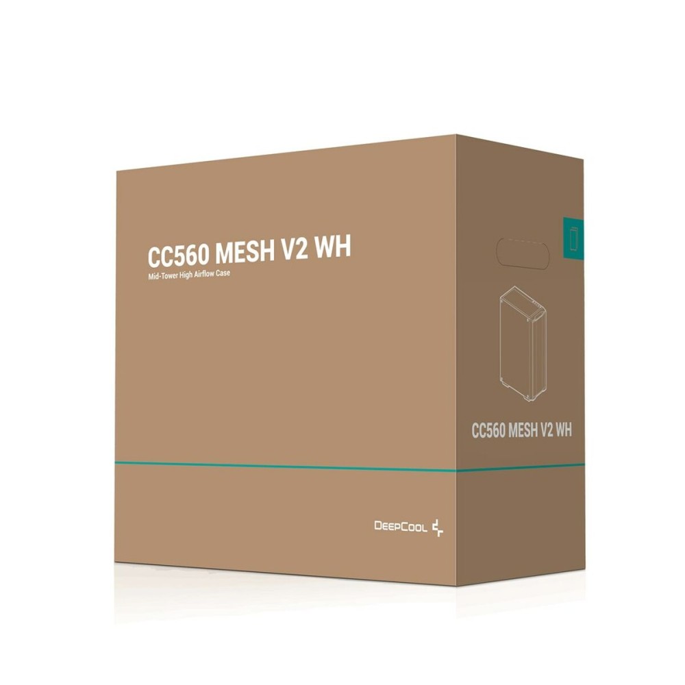 ATX Semi-tower Box DEEPCOOL R-CC560-WHAMA4-G-2 White Multicolour