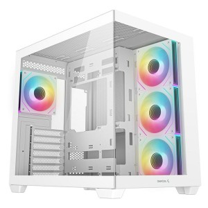 ATX Semi-tower Box DEEPCOOL R-CG530-WHADA4-G-1 White Multicolour