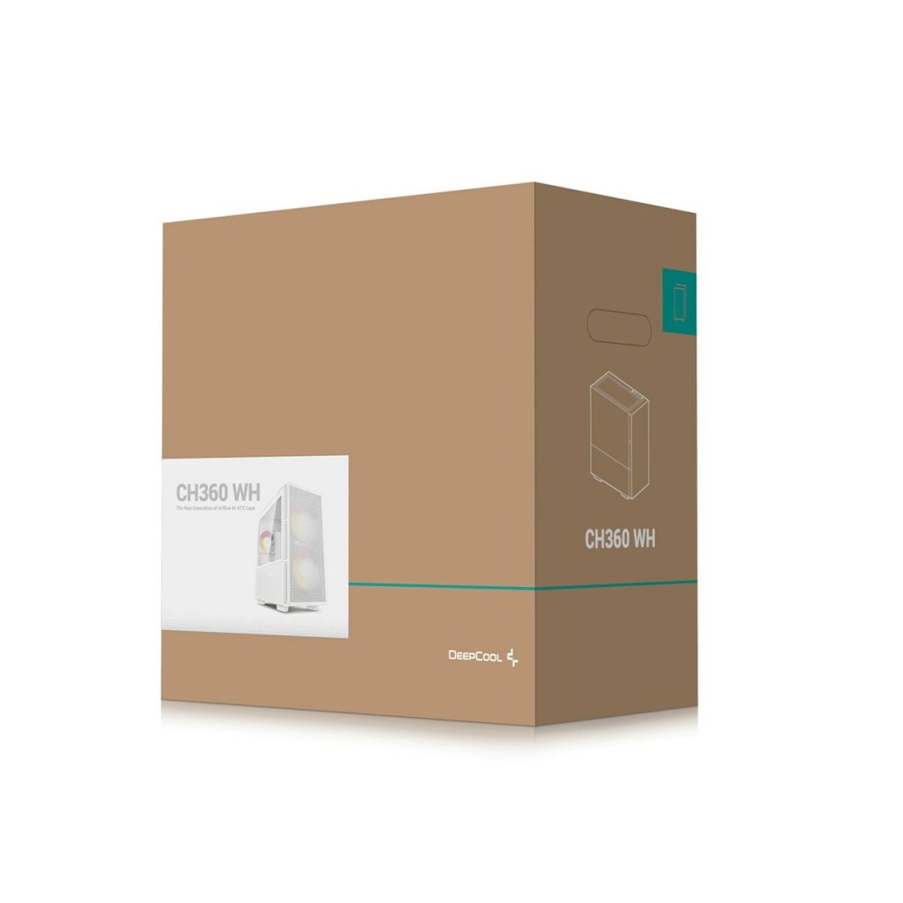 ATX Semi-tower Box DEEPCOOL R-CH360-WHAPE3-G-1 White Multicolour
