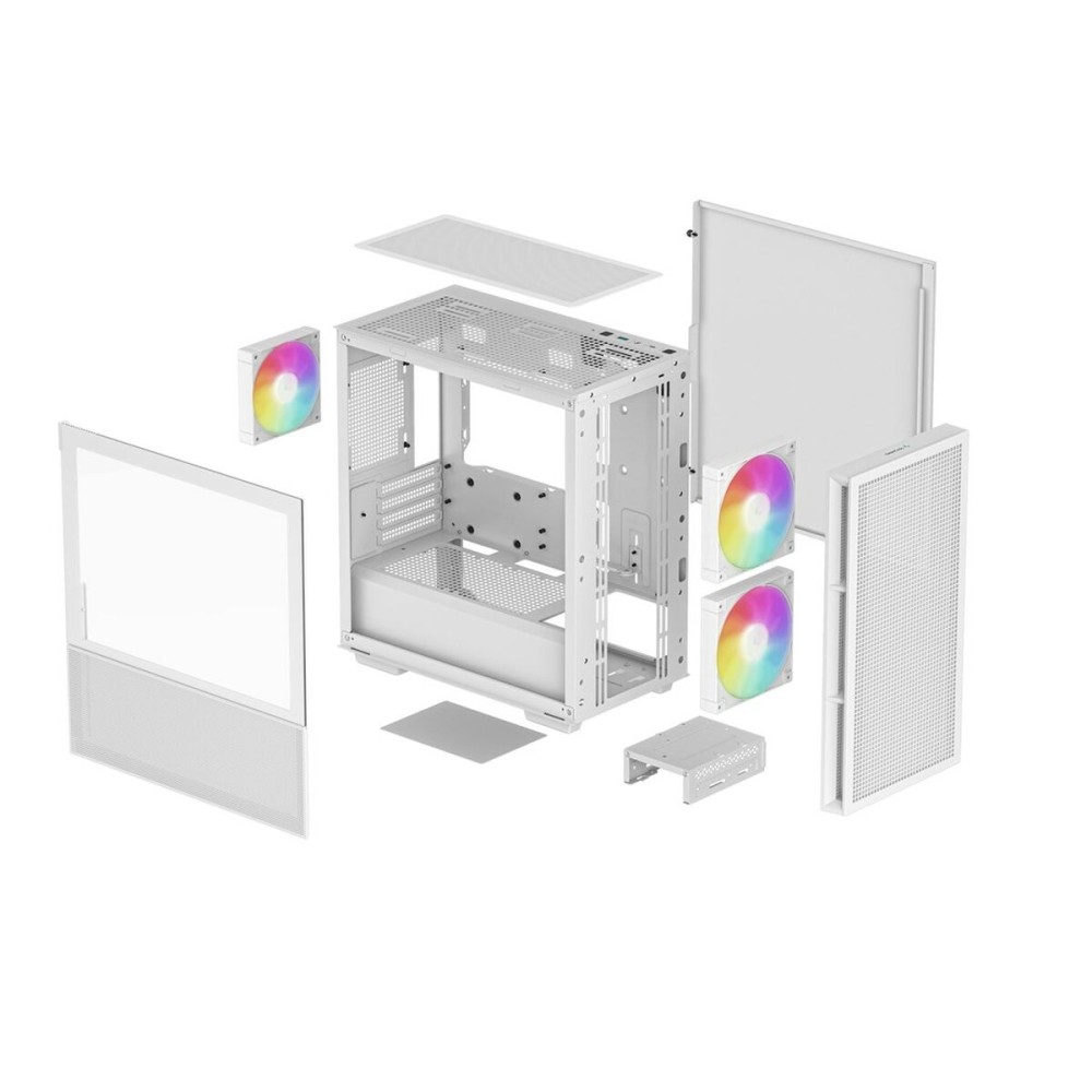 ATX Semi-tower Box DEEPCOOL R-CH360-WHAPE3-G-1 White Multicolour