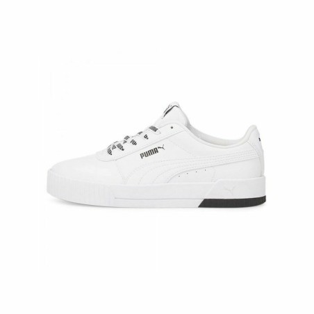 Chaussures de sport pour femme Puma Carina Logomania Blanc