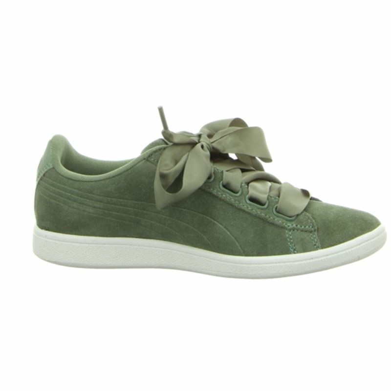 Sports Trainers for Women Puma Vikky Ribbon Sd P Olive