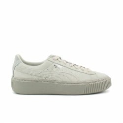 Laufschuhe für Damen Puma Basket Platform Reset Weiß