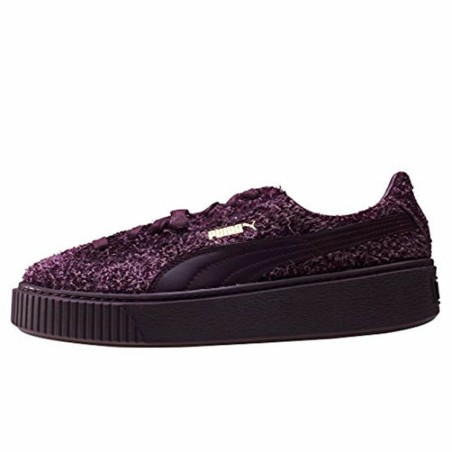 Sports Trainers for Women Puma Suede Platform Eletal  Purple