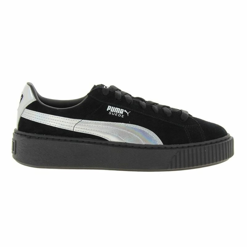 Chaussures de sport pour femme Puma Suede Platform Explos  Noir