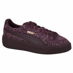 Laufschuhe für Damen Puma Suede Platform Eletal  Purpur