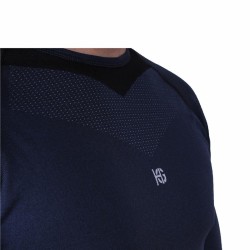 T-shirt Thermique pour Homme Sport Hg Bleu