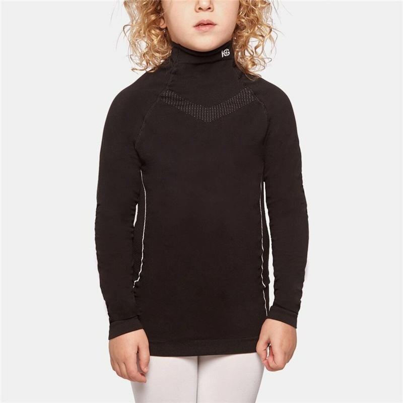 T-shirt Thermique pour Enfant Sport Hg Noir