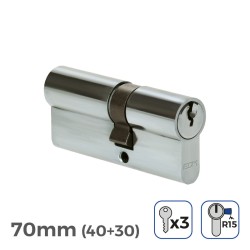 Zylinder EDM 85172 r15 Nickel Schließbart lang Europäisch