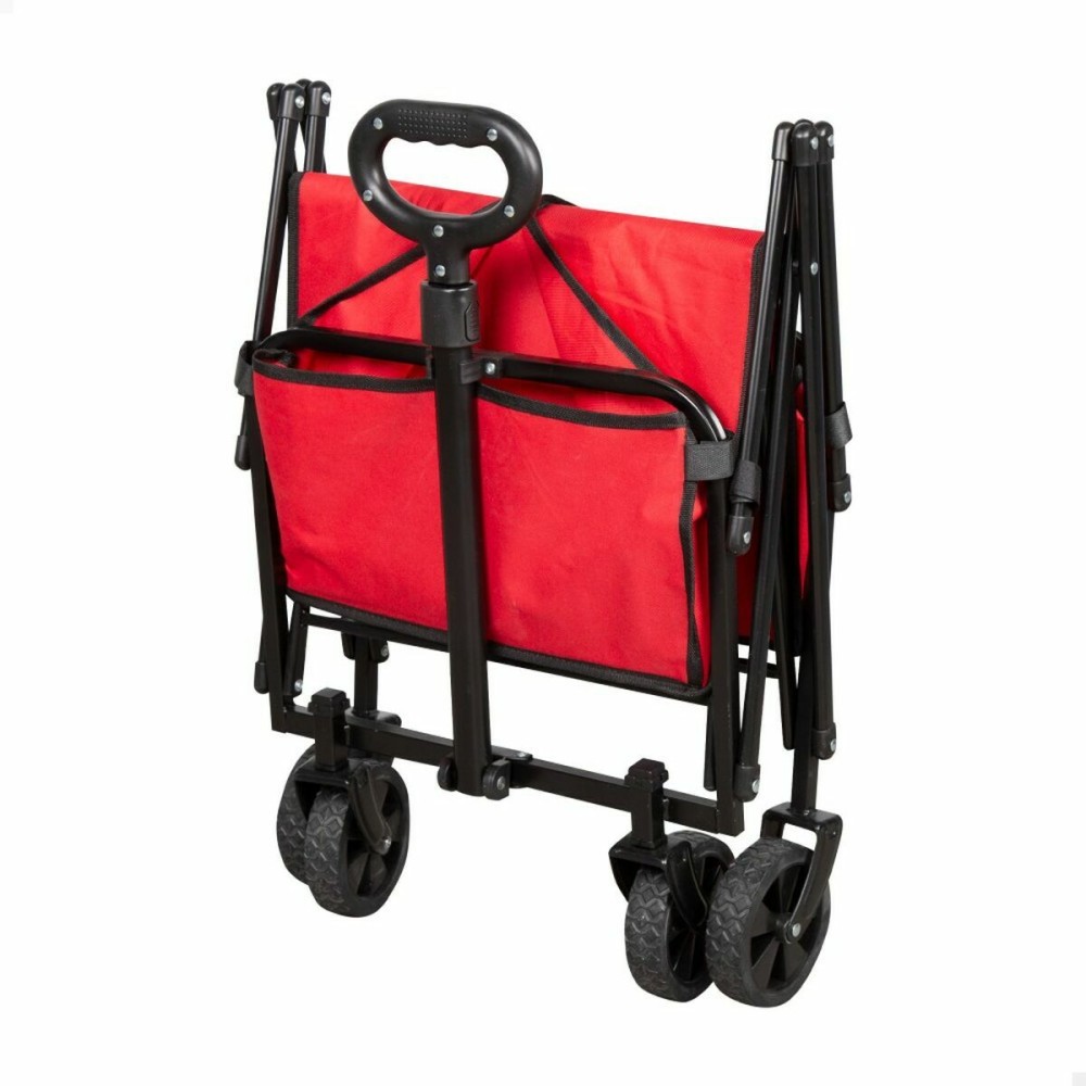 Multi-purpose Cart Aktive Red 65 x 40 x 48 cm Foldable Beach