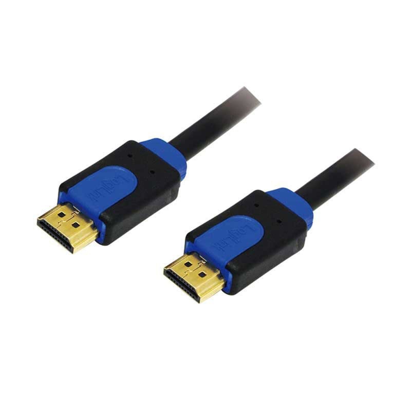 HDMI Kabel LogiLink CHB1102 2 m Blau/Schwarz