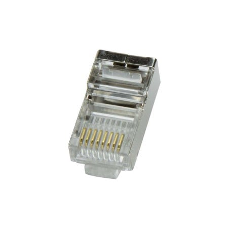 Connecteur RJ45 LogiLink MP0003 100 Unités Argenté