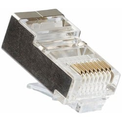 Connecteur RJ45 LogiLink MP0003 100 Unités Argenté