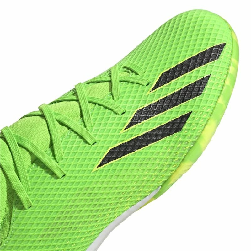 Adult's Indoor Football Shoes Adidas X Speedportal 3 Lime green