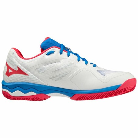 Chaussures de Padel pour Adultes Mizuno Wave Exceed Light Blanc Homme