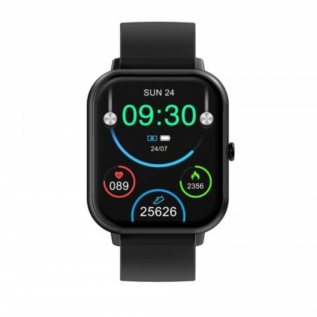 Smartwatch DCU CURVED GLASS PRO 1,83" Schwarz