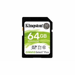 Carte Mémoire SD Kingston Canvas Select Plus 64 GB