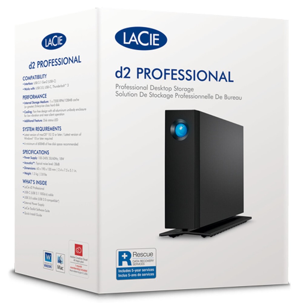 Externe Festplatte LaCie STHA24000800 Schwarz 24 TB
