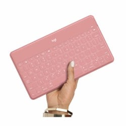 Keyboard Logitech Keys-To-Go Pink Spanish Qwerty