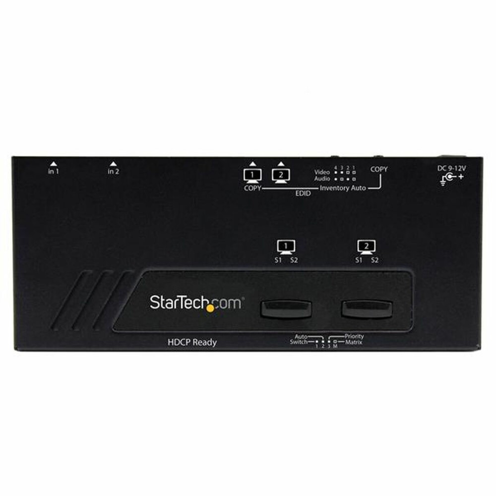 HDMI switch Startech VS222HDQ Black