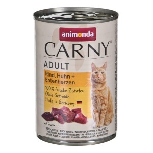 Aliments pour chat Animonda Poulet Veau Canard 400 g