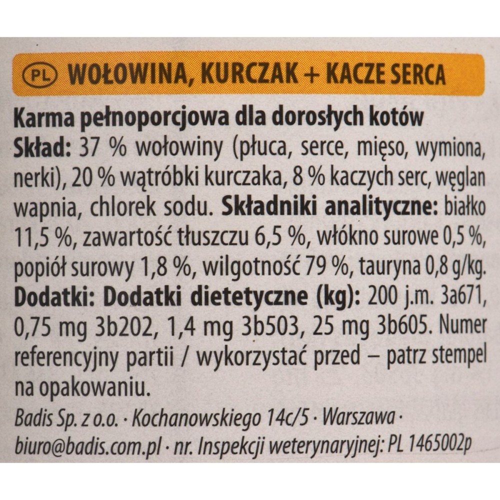 Katzenfutter Animonda Huhn Rindfleisch Ente 400 g