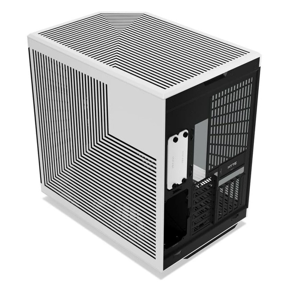 ATX Semi-Tower Gehäuse Hyte CS-HYTE-Y70-BW-L Weiß Schwarz