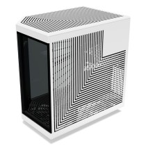 Boîtier ATX semi-tour Hyte CS-HYTE-Y70-BW-L Blanc Noir