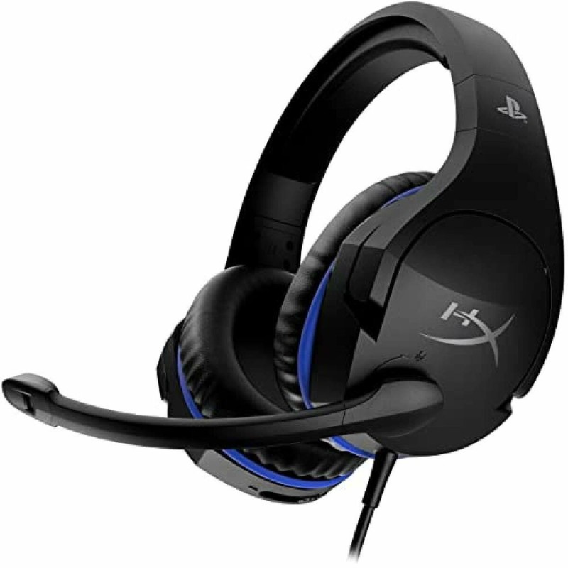 Gaming Headset with Microphone Hyperx HyperX Cloud Stinger PS5-PS4 Black/Blue Blue Black