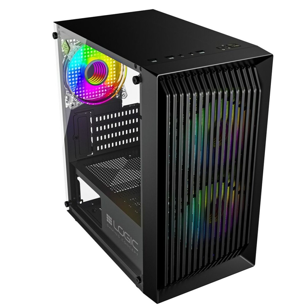 ATX Semi-tower Box Logic ATOS ARGB Black