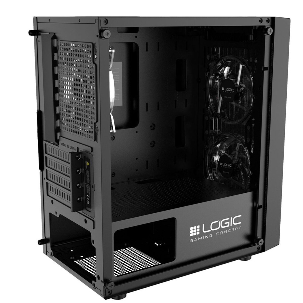 Boîtier ATX semi-tour Logic ATOS ARGB Noir