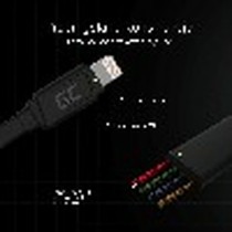 Lightning Cable Green Cell KABGC02 Black 25 cm