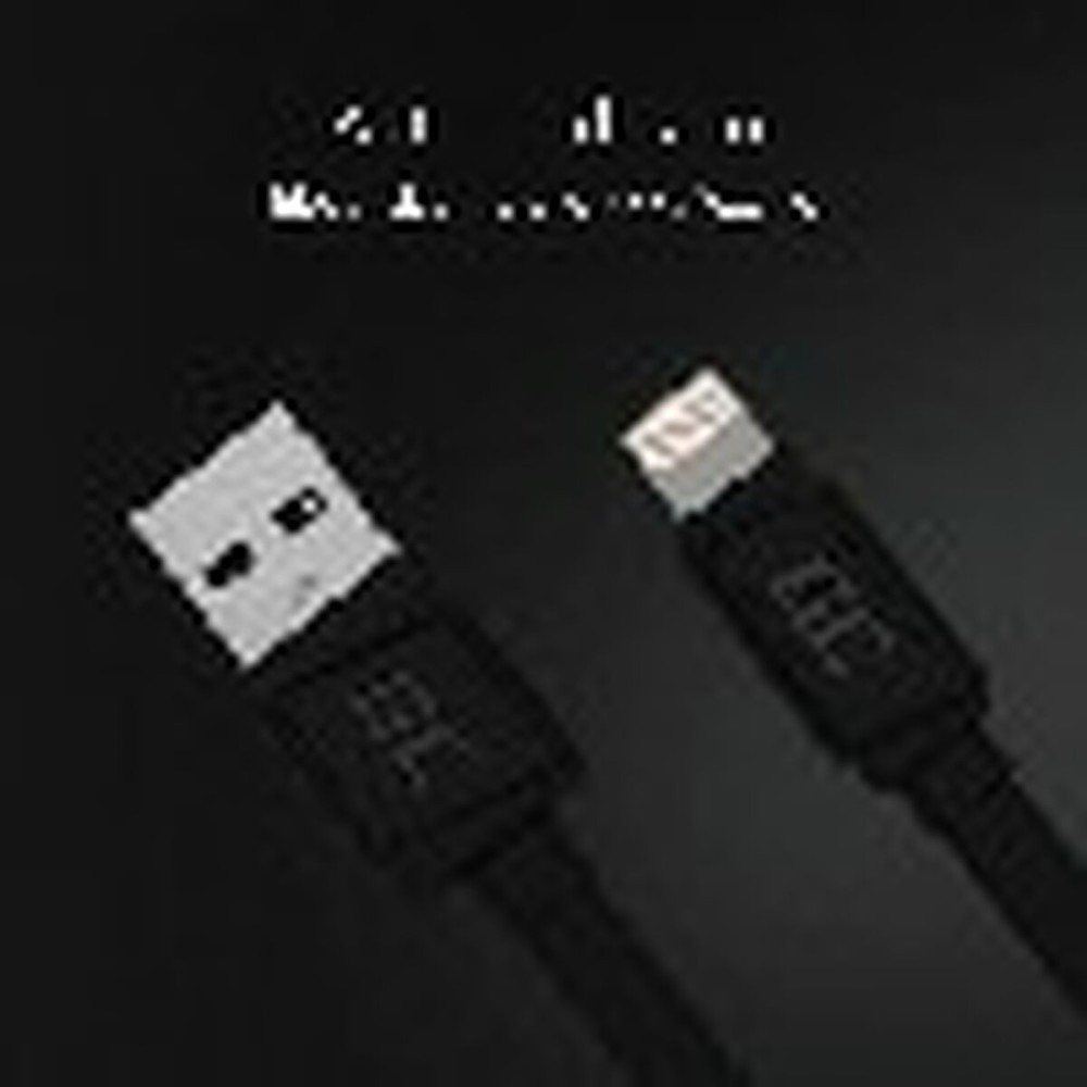 Lightning Cable Green Cell KABGC02 Black 25 cm