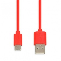 Câble USB A vers USB C Ibox IKUMTCR Rouge 1 m
