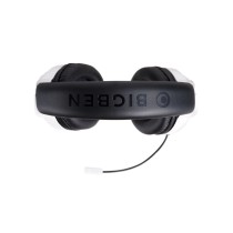 Casques avec Micro Gaming Big Ben Interactive PS4OFHEADSETV3WHITE Blanc Noir/Blanc