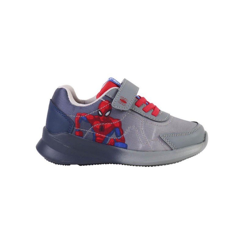 Chaussures de Sport pour Enfants Spider-Man Gris