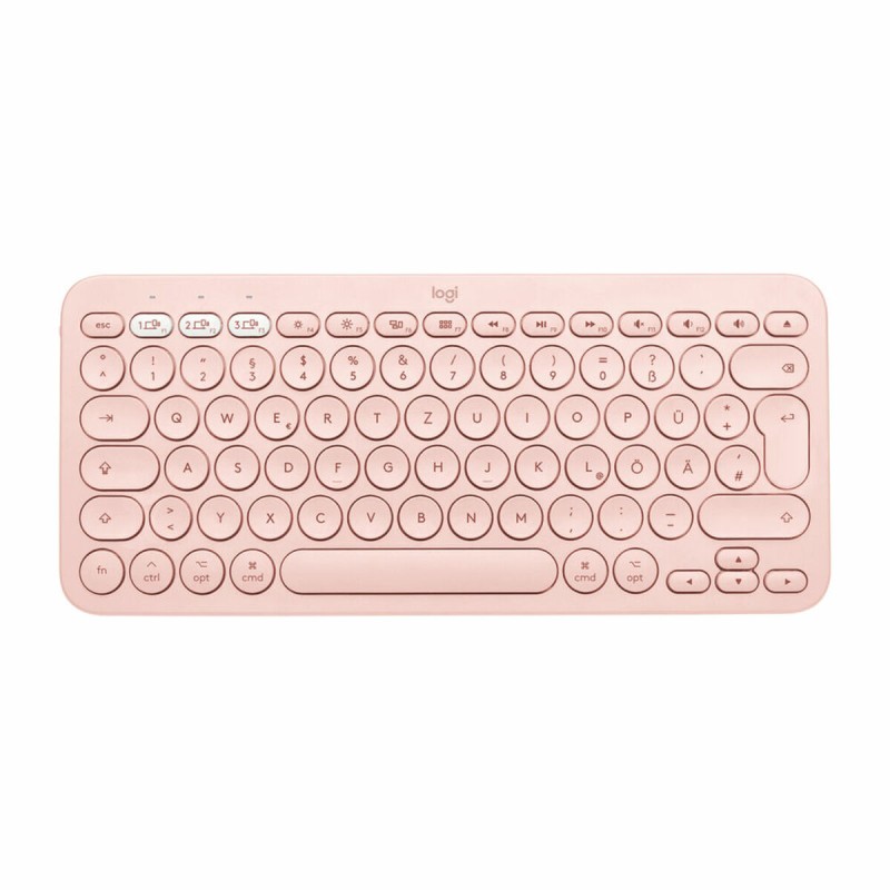 Tastatur Logitech 920-010400 Rosa Qwerty Spanisch