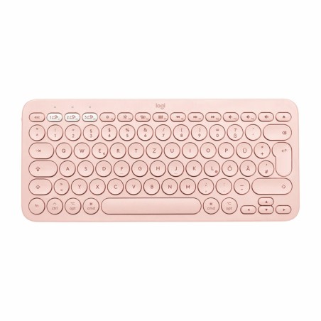 Tastatur Logitech 920-010400 Rosa Qwerty Spanisch