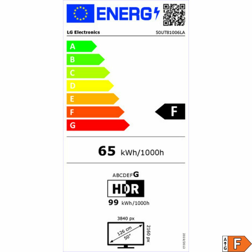 TV intelligente LG 50UT81006LA.AEU 4K Ultra HD 50"