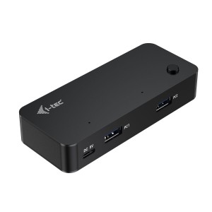 Switch KVM i-Tec CAKVMHUB2A2C 1 m