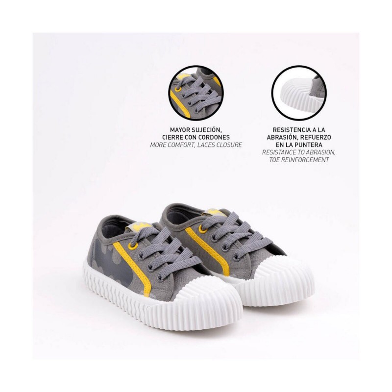 Chaussures casual enfant Batman Gris