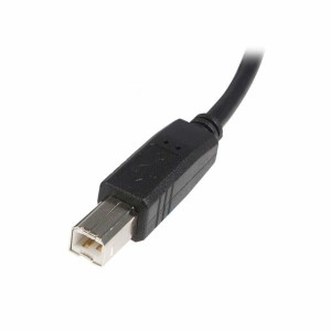 USB A zu USB-B-Kabel Startech USB2HAB3M Schwarz