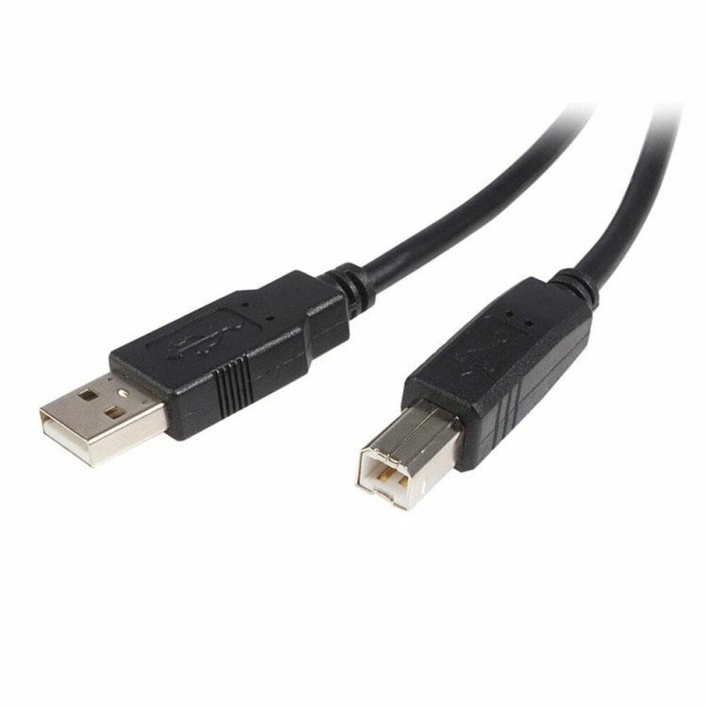 Câble USB A vers USB B Startech USB2HAB3M Noir