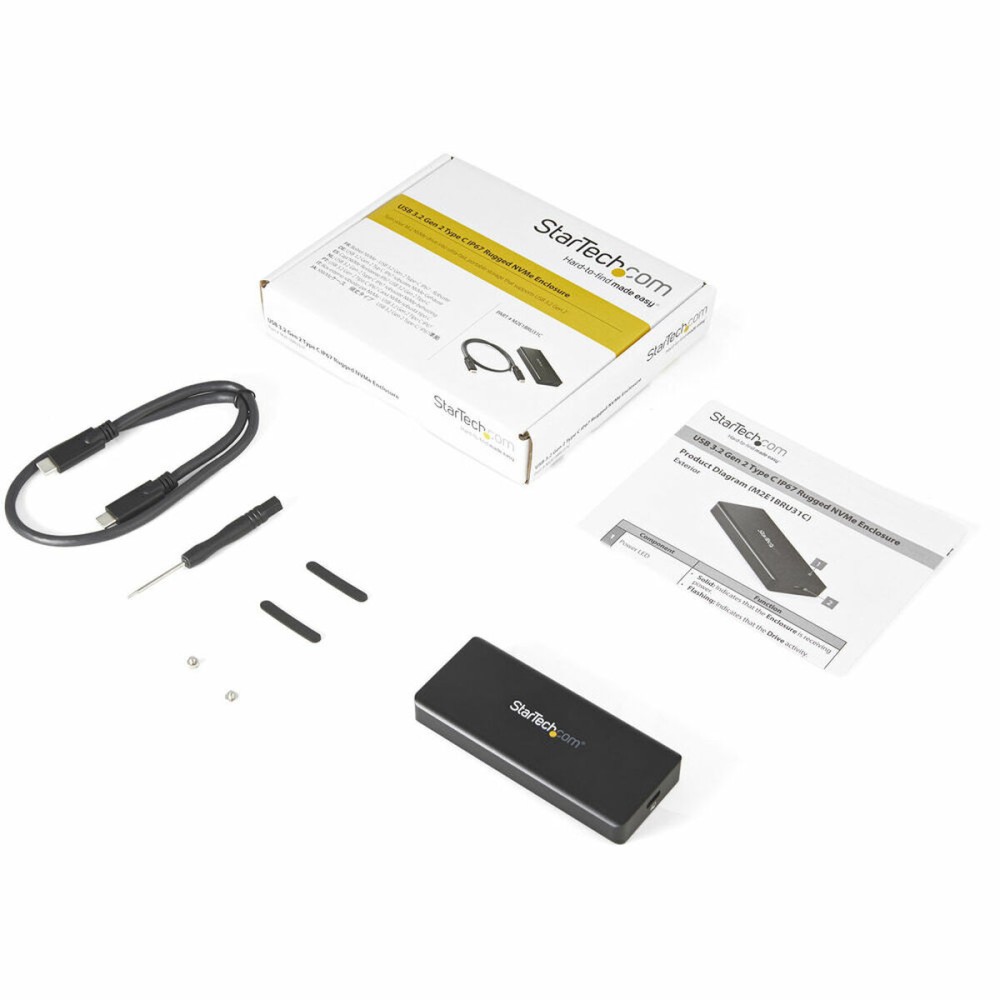 Externe Box Startech M2E1BRU31C 