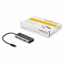 3-Port USB Hub Startech HB31C3ASDMB Silver