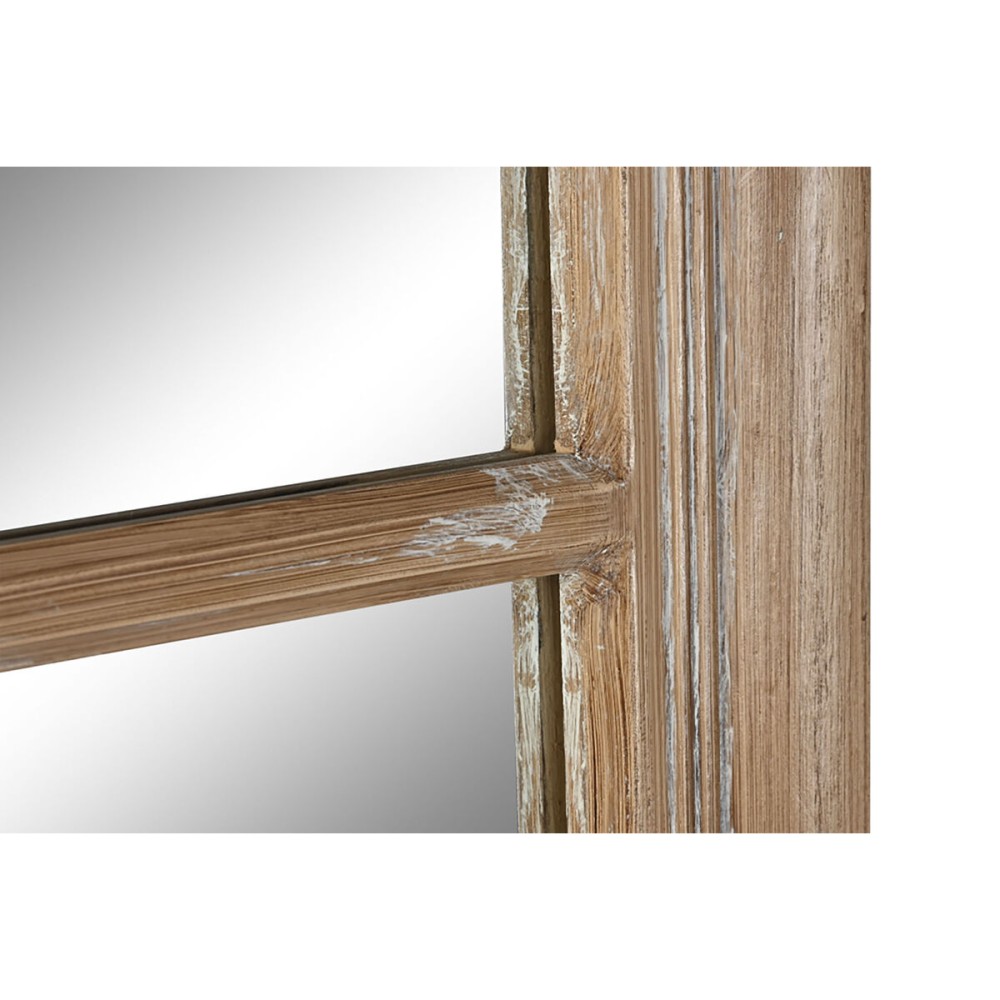 Wandspiegel Home ESPRIT natürlich Fenster Decapé 70,5 x 4 x 170,5 cm
