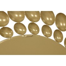Wall mirror Home ESPRIT Golden 70 x 3 x 70 cm