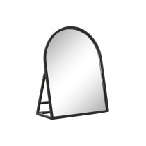 Wall mirror Home ESPRIT Black Crystal Iron 20 x 8,5 x 25 cm