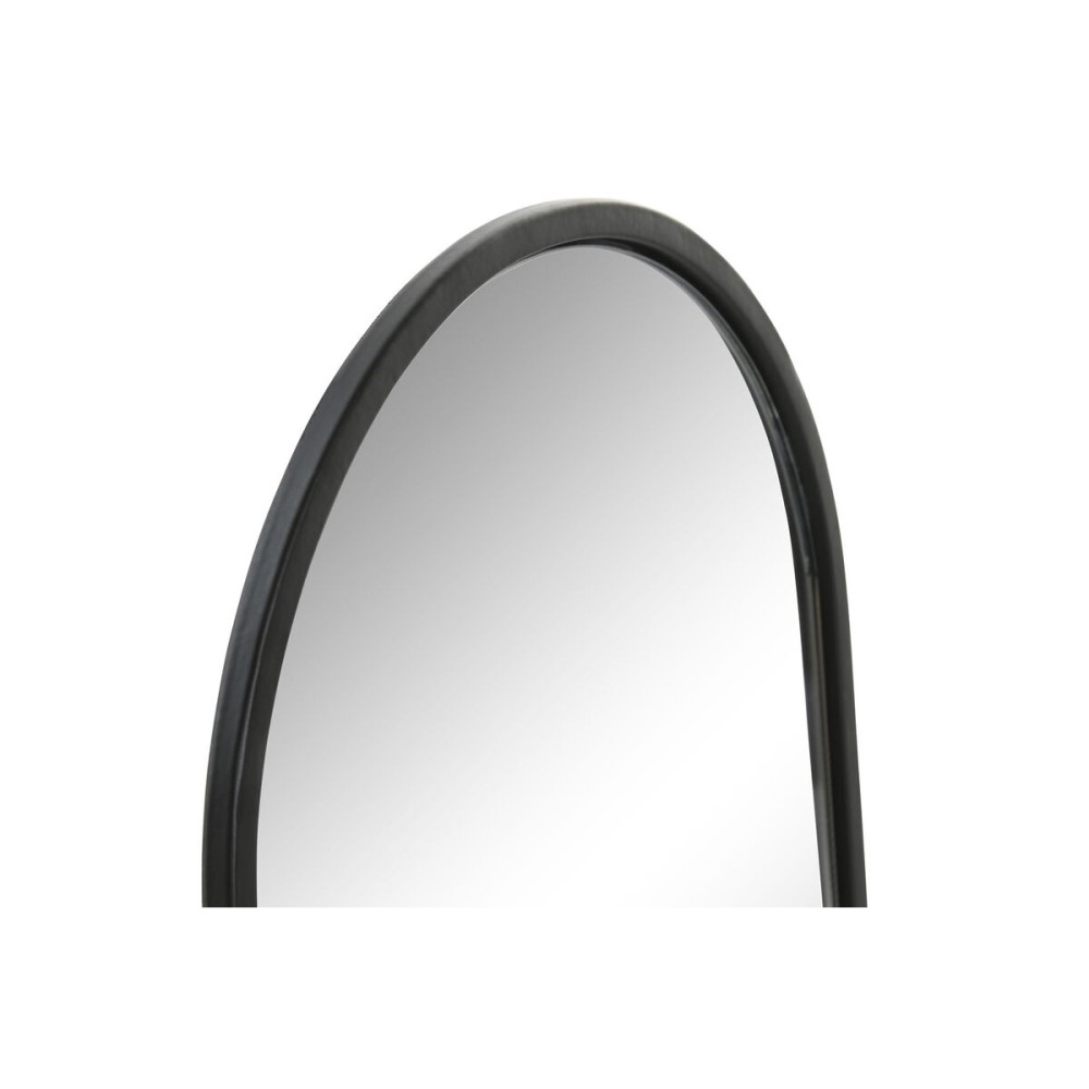 Wall mirror Home ESPRIT Black Crystal Iron 20 x 8,5 x 25 cm